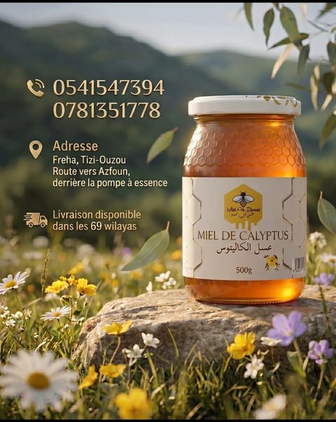 Miel d’Eucalyptus Ath Djannad